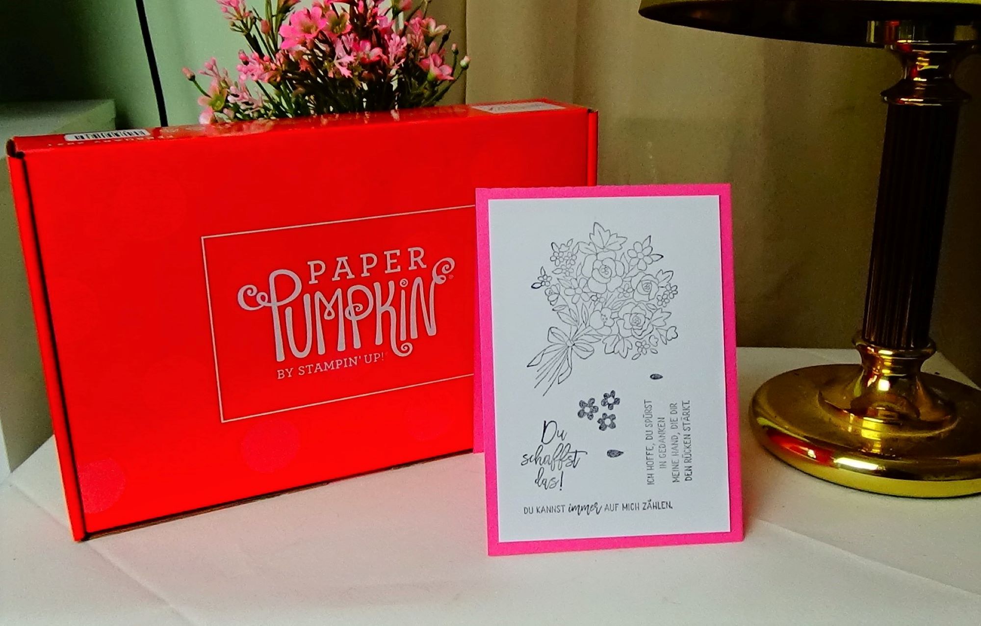 Read more about the article Paper Pumpkin Set “ Blumen der Freundschaft „