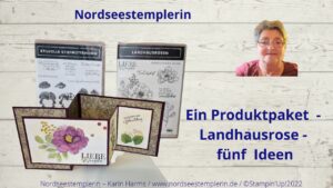 Read more about the article Eine  wunderschöne Z – Fold Karte mit dem Produktpaket „ Landhausrosen“ Teil 4. Stampin’Up!