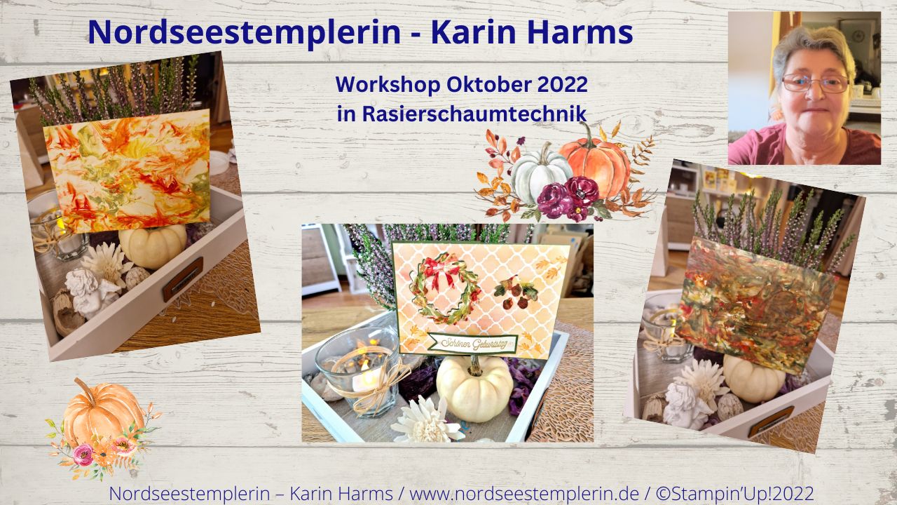 Read more about the article Der Herbst lässt grüßen – Workshop / – Onlineworkshop  im Oktober 2022