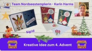 Read more about the article Kreative Ideen vom Team der Nordseestemplerin zum 4. Advent – Sigrid – Stampin’Up!