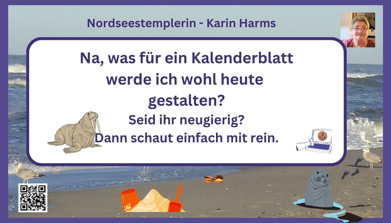 Read more about the article Na, was für ein Kalenderblatt werde ich wohl heute gestalten? – mit Stampin’Up!- Produkte.