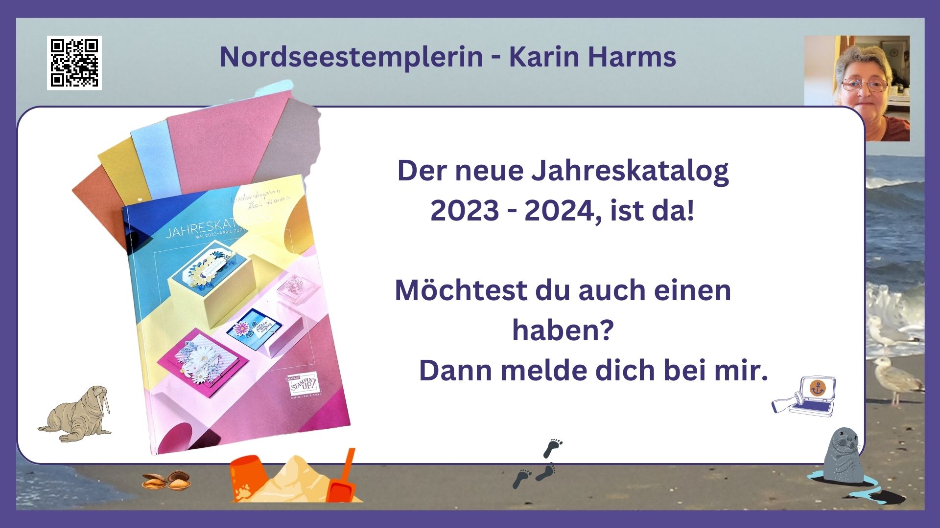 Read more about the article Mein erstes Projekt aus dem neuem Hauptkatalog 2023 – 2024 – Stampin’Up!