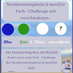 Read more about the article Farb – Challenge der Nordseestemplerin & mee(h)r!