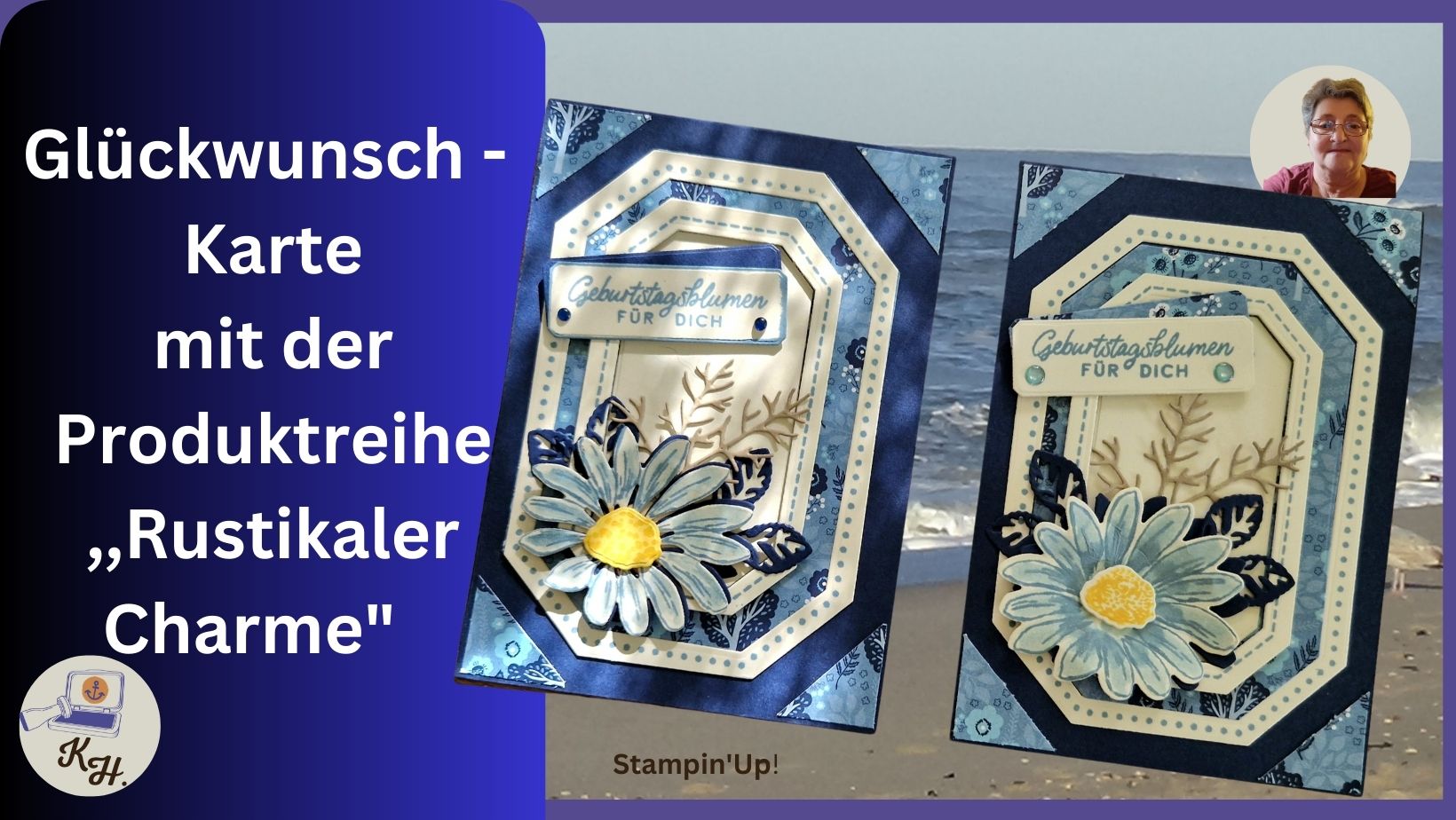 You are currently viewing Anleitung – Glückwunschkarte mit der Produktreihe ,,Rustikaler Charme“ – Stampin’Up!