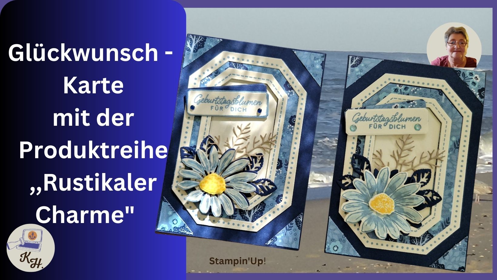 Read more about the article Anleitung – Glückwunschkarte mit der Produktreihe ,,Rustikaler Charme“ – Stampin’Up!