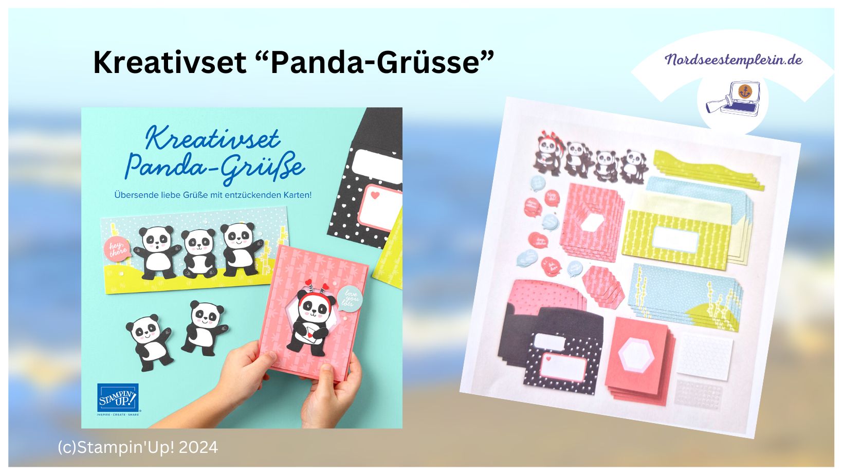 Du betrachtest gerade Neues Kreativset „Panda-Grüsse“von Stampin’Up!