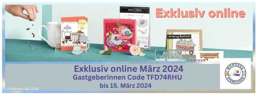 Mehr über den Artikel erfahren Online Exklusive für März 2024 mit tollen Produkten!