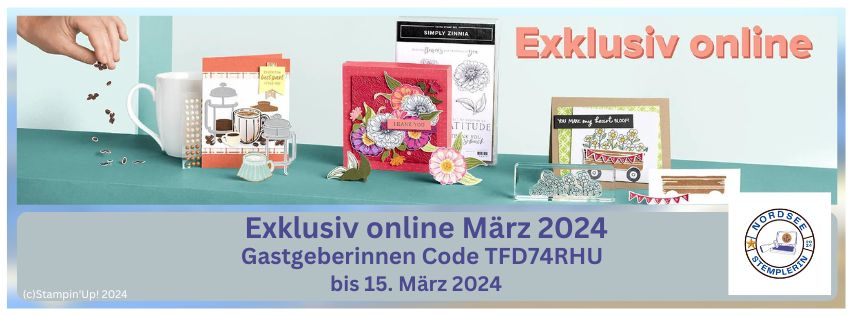 You are currently viewing Online Exklusive für März 2024 mit tollen Produkten!