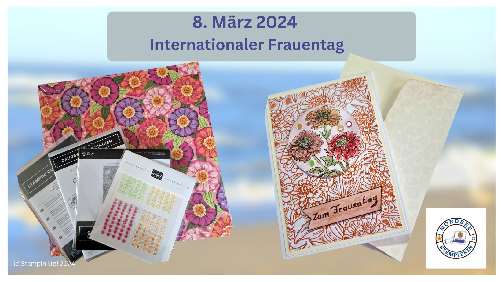 You are currently viewing 8. März 2024, Internationaler Frauentag – Produktreihen-Kollektion Zinnien – Zauber!