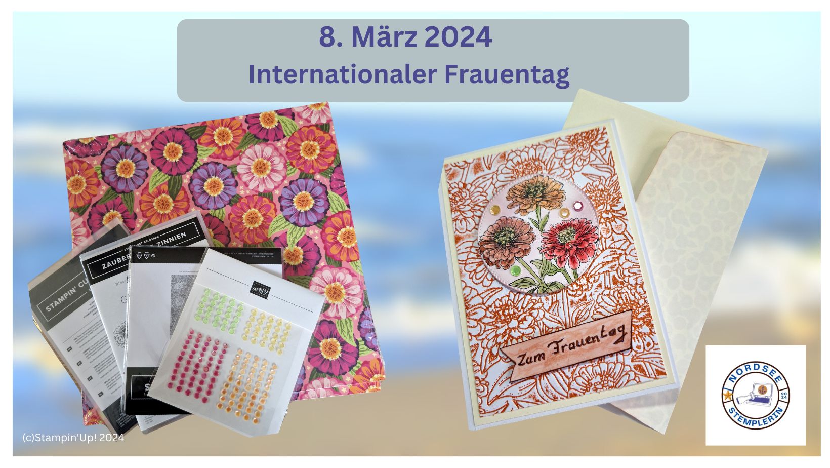 Mehr über den Artikel erfahren 8. März 2024, Internationaler Frauentag – Produktreihen-Kollektion Zinnien – Zauber!
